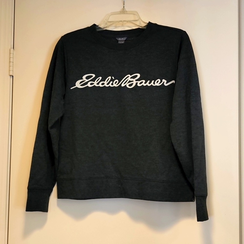 Eddie Bauer Sweatshirt Charcoal XS